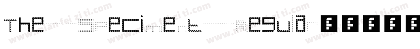 The Speciment Regular字体转换